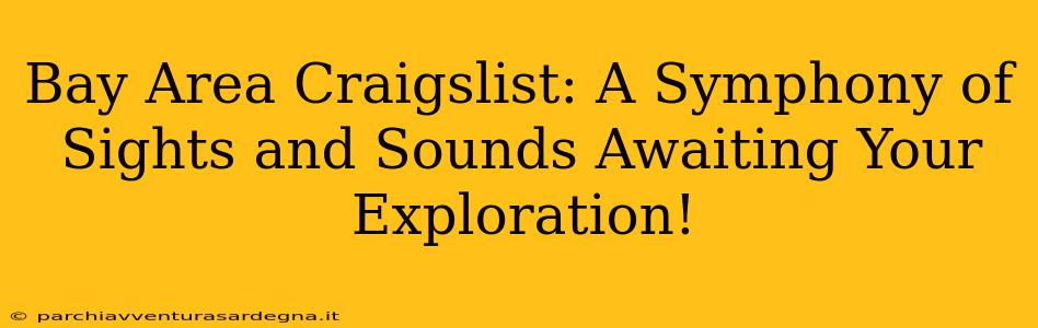 Bay Area Craigslist: A Symphony of Sights and Sounds Awaiting Your Exploration!