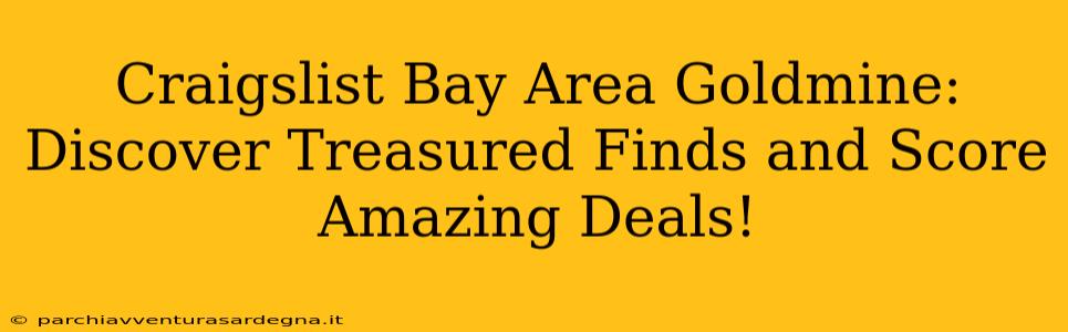 Craigslist Bay Area Goldmine: Discover Treasured Finds and Score Amazing Deals!