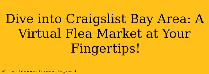 Dive into Craigslist Bay Area: A Virtual Flea Market at Your Fingertips!