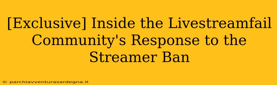 [Exclusive] Inside the Livestreamfail Community's Response to the Streamer Ban