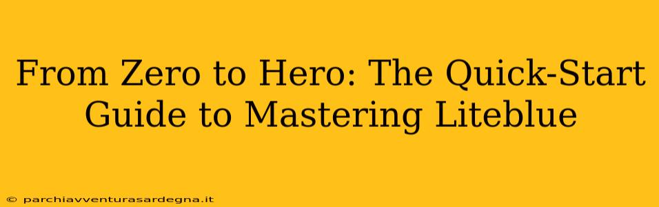 From Zero to Hero: The Quick-Start Guide to Mastering Liteblue