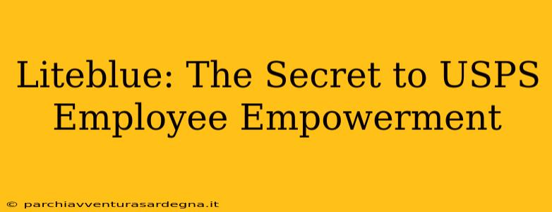 Liteblue: The Secret to USPS Employee Empowerment