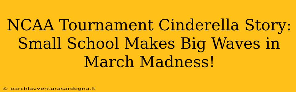 NCAA Tournament Cinderella Story: Small School Makes Big Waves in March Madness!