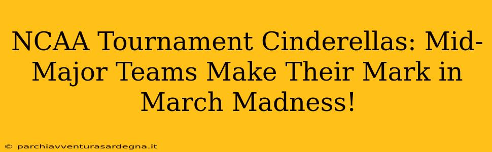 NCAA Tournament Cinderellas: Mid-Major Teams Make Their Mark in March Madness!