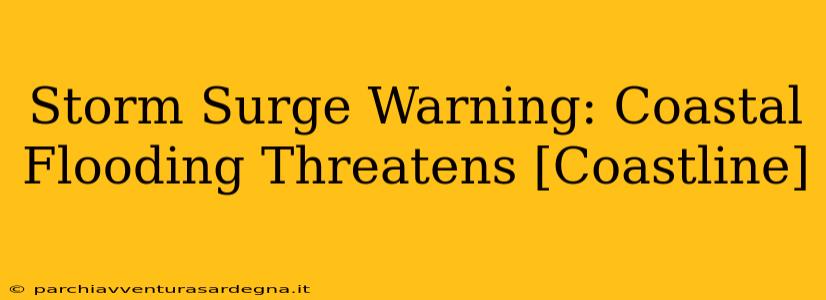 Storm Surge Warning: Coastal Flooding Threatens [Coastline]