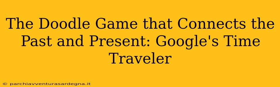 The Doodle Game that Connects the Past and Present: Google's Time Traveler