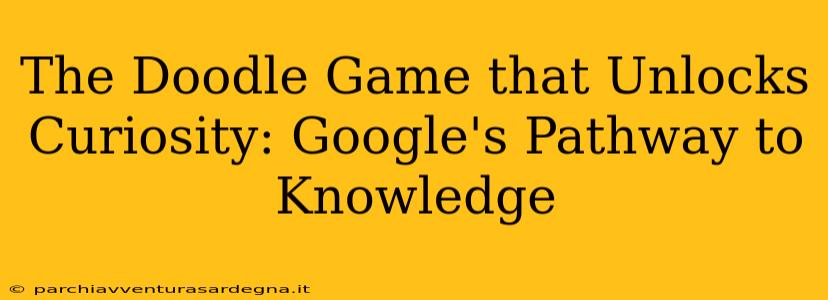 The Doodle Game that Unlocks Curiosity: Google's Pathway to Knowledge